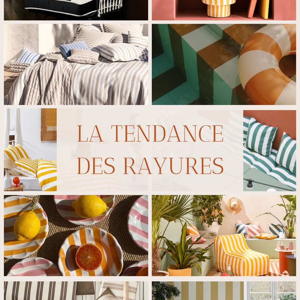 La tendance des rayures